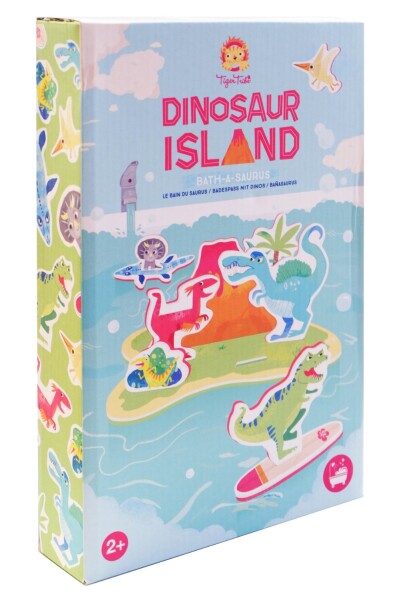 Tiger Tribe Dětské 3D puzzle do vany - Země dinosaurů