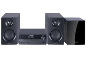 BLAUPUNKT MS55SUB černá / audio systém / FM / CD / MP3 / BT / HDMI ARC / Subwoofer / 110W (5901750506277)