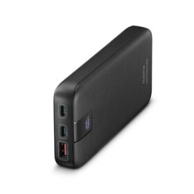 Hama 201719 PD 20 černá / Powerbanka / 20000 mAh / 2x USB-C / 1x USB-A / PD / QC / 20W (201719)