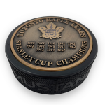 Mustang Puk Toronto Maple Leafs NHL Stanley Cup Years Gold Medallion