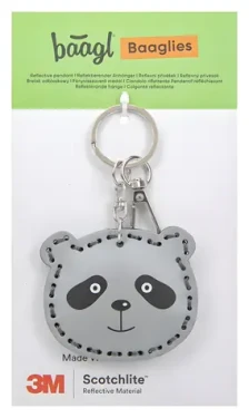 BAAGL Reflexní přívěsek Panda / Přívěsek / reflexní / bezpečnostní doplněk