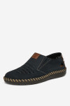 Polobotky Rieker B2457-14 Přírodní kůže (useň) - Nubuk