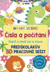 Hravé učení Čísla a počítání - Napiš a Smaž zas a znovu - Drážkované linky a tužka