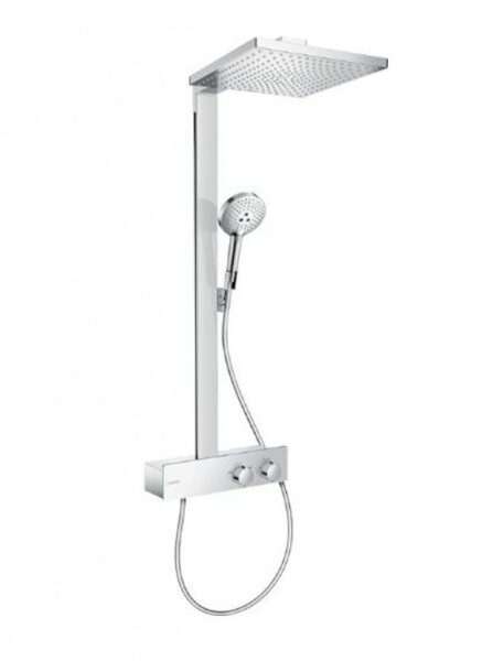 HANSGROHE - Raindance E Sprchový set, s termostatem, 30x30 cm, EcoSmart, matná bílá 27362700