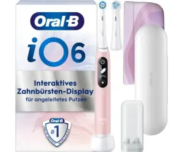 Oral-B iO Series 9 White Alabaster Luxe Edition / Elektrický zubní kartáček / magnetické iO / 7 režimů / OLED (8700216838184)
