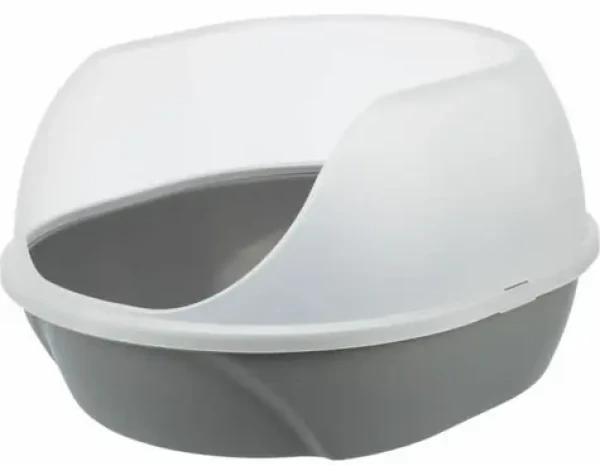 Trixie TX-40220 šedá / Kočičí toaleta / vysoký okraj / 48×30×58 cm (S71007217)