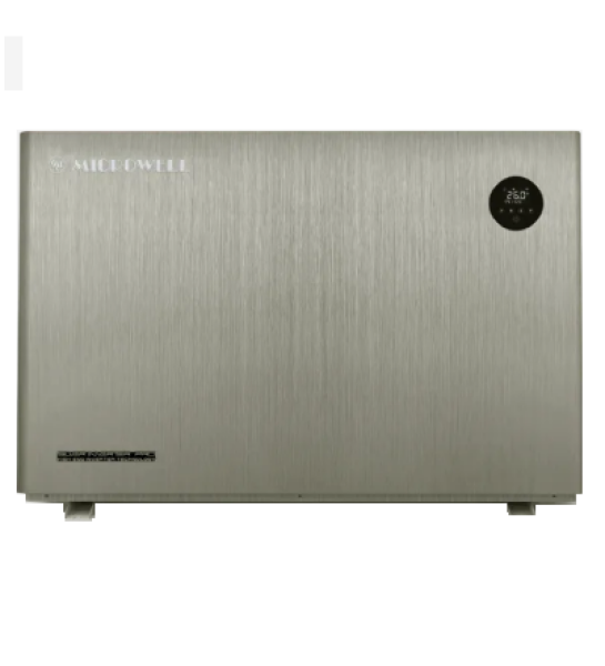 Tepelné čerpadlo Microwell HP 1100 Silver Inverter Pro Compact 11,7 kW s chlazením, do 65 m3
