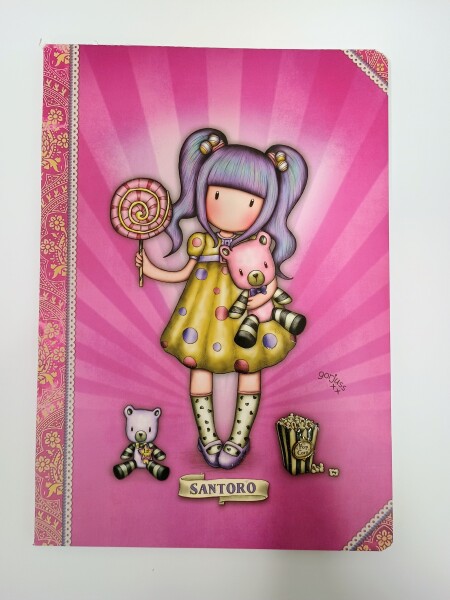 Mar Mar Mar Mar, Santoro Gorjuss, školní sešit 544, linkovaný, A5, mix motivů, 1 ks Motiv: Číslo 5