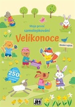 Moje první samolepkování Velikonoce