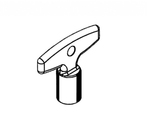 SCHELL - Příslušenství Nástrčný klíč, chrom 782300399