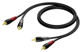 Procab CLA800/0.5 / Audio kabel / CINCH (RCA) / Propojovací / 0,5 m (1KPCL078)