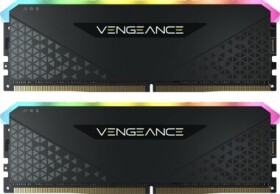 Corsair Vengeance RGB RS Black 64GB (2x32GB) 3200 MHz / DDR4 / PC4-25600 / CL16-20-20-38 / 1.35V / XMP2.0 (CMG64GX4M2E3200C16)