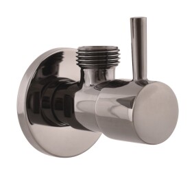 RAV Slezák - Ventil rohový s keramickým vrškem 1/2"x 1/2", Metal Grey - lesklá RV0212MGL RV0212MGL