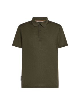 ICEBREAKER Mens Mer 150 Tech Lite III SS Polo, Dark Loden velikost: XL