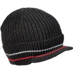 CRV Cerva Čepice KNOXFIELD zimní pletená černo-červená XL-2XL černo-červená