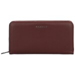 Trendy dámská koženková peněženka MaxFly Gelbert, tmavě vínová