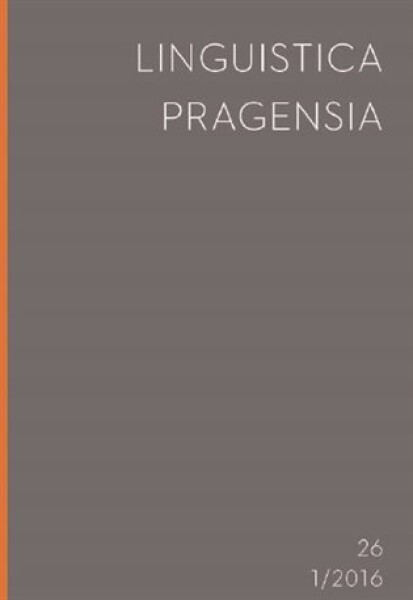 Linguistica Pragensia 1/2016