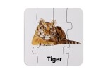 Mamido Vzdělávací puzzle divoká zvířata