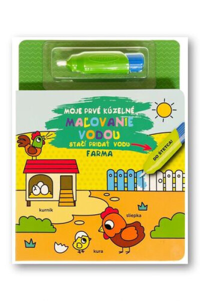 Moje prvé kúzelné maľovanie vodou Farma