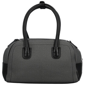 Módní dámská koženková kabelka do ruky Leora, černá