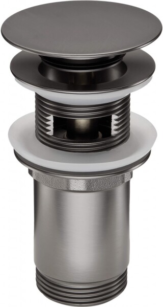 DEANTE - Click - clack titan - Umyvadlový a bidetový KLIK - KLAK, kovový - universal NHC_D10U