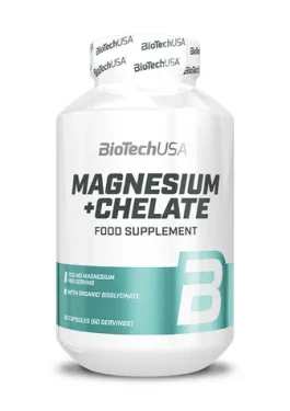 Biotech USA Magnesium + chelate 60 kapslí (13236)