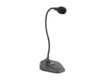 Rozbaleno - Natec Giraffe 2 černá / stolní mikrofon / nastavitelný sklon / 3.5mm jack / 1.8 m / rozbaleno (NMI-1563.rozbaleno)