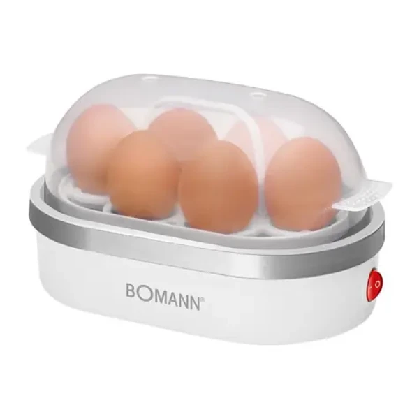 Bomann EK 5022 CB bílá / Vařič vajec / 400W / až 6 vajec (650220)