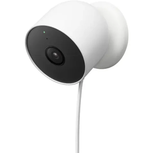 Google Nest Cam (venkovní/bezdrátová) / Venkovní IP kamera / 1080p@30FPS / IR / IP54 / Bluetooth / WiFi / mikrofonrepro (GA01317-DE)