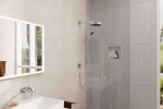 HANSGROHE - Rainfinity Set sprchové hlavice, tyče a hadice, 3 proudy, EcoSmart, chrom 28744000