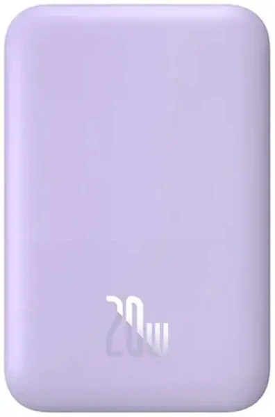 Baseus Magnetic Mini Air 6000mAh 20W fialová / Powerbanka / 1x USB-C / Magsafe (P10059002513-00)