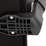 Kancelářská židle, potah černá látka a černá síťovina MESH, houpací mech.