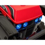 Mamido Dětský elektrický traktor G320 s radlicí červený