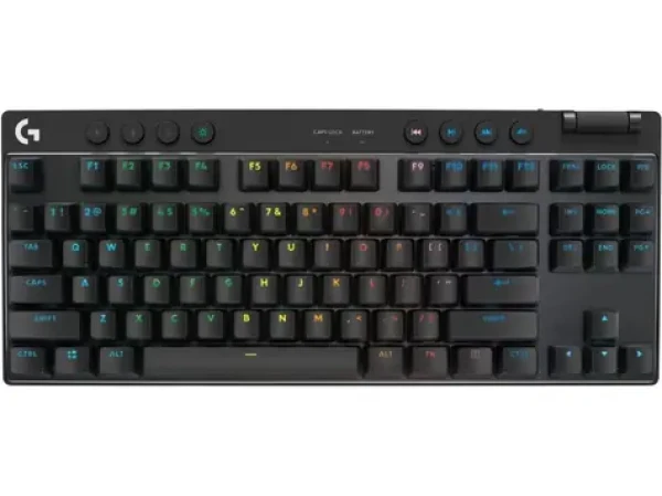 Logitech G Pro X TKL Lightspeed / Bezdrátová herní klávesnice / FR layout / 2.4GHz Bluetooth / GX Tactile (920-012131)