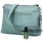 Stylová dámská koženková crossbody kabelka Verrona new, džínově modrá