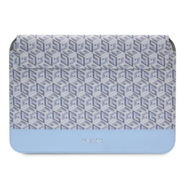 Pouzdro Guess PU G Cube Computer Sleeve 13/14"" modré