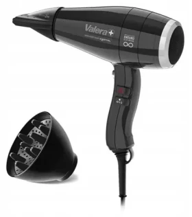 Valera Swiss Power4ever EX černá / Vysoušeč vlasů / 2400 W / iontový / 3 rychlosti / 3 nástavce (SP4E RC D)