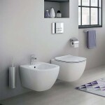 IDEAL STANDARD - ProSys Set předstěnové instalace, klozetu a sedátka Tesi, tlačítka Oleas M1, chrom ProSys80M SP90