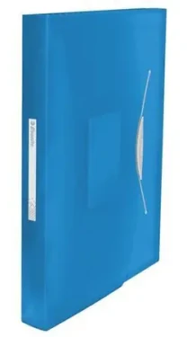 Esselte VIVIDA modrá / Aktovka s přihrádkami / A4 / Plast / 330 × 260 × 25 mm (624015)