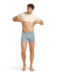 Pánské merino boxerky ICEBREAKER Mens 125 Cool-Lite Anatomica Boxers, Flint Blue velikost: M