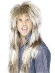 Smiffys.com Paruka Mega Mullet - 80. léta blond