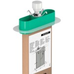 HANSGROHE - sBox Těleso pro montáž na okraj vany nebo na sokl 13560180