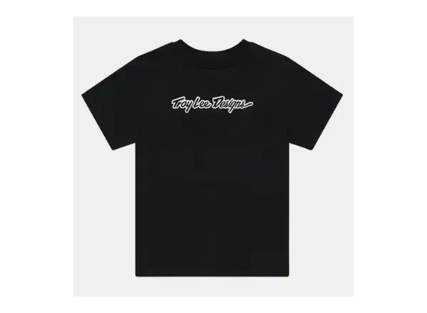 Troy Lee Designs Signature dámské triko krátký rukáv Black vel. XL