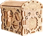 EscapeWelt 3D dřevěná skládačka hlavolamu Secret Treasure Box