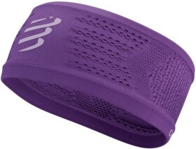 Compressport Thin On/Off Sportovní funkční světle modrá - Běžecká čelenka Compressport Headband On/Off - Lilac