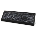 YENKEE YKB 1025CS USB VISION černá / kancelářská klávesnice / podsvícená / USB / 1.5 m (8590669312115)