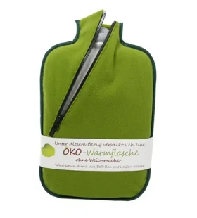 Hugo Frosch Eco Classic Comfort Termofor se softshellovým obalem na zip – zelená (4250098531276)