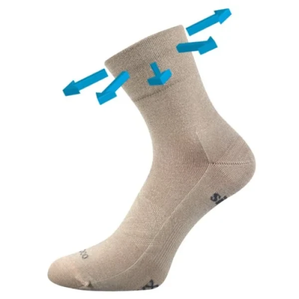 VOXX Ponožky sportovní bambusové BAERON béžové 35-38 116366