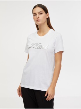 Bílé dámské tričko Diesel T-Sily dámské