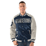 Starter Pánská bunda Georgetown Hoyas NCAA Renegade Varsity Satin Jacket Velikost: XL